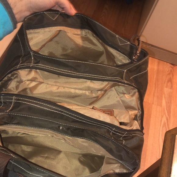 Nine West Nylon & Leather Overnight Bag - Picture 8 of 9